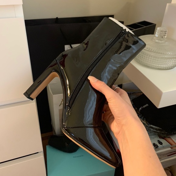 New Patent Leather Booties - Picture 2 of 4
